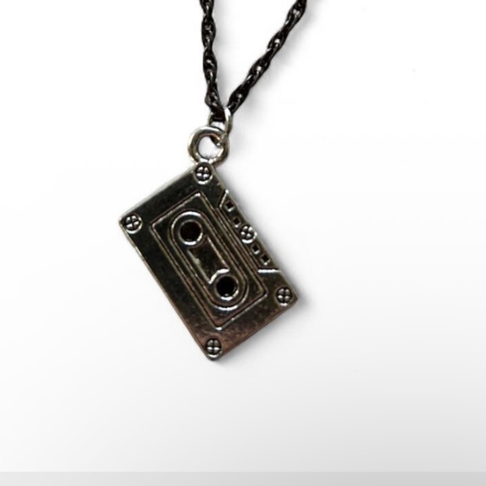 Cassette Tape Pendant Necklace